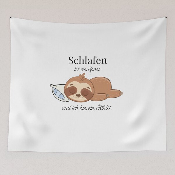 Item preview, Sleeping is a sport and I am an athlete. designed and sold by KrafterMumford.