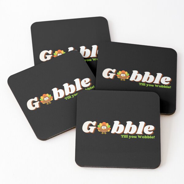 Item preview, Gobble Till You Wobble, Happy Thanksgiving Day 2025 designed and sold by TreetopStudios.