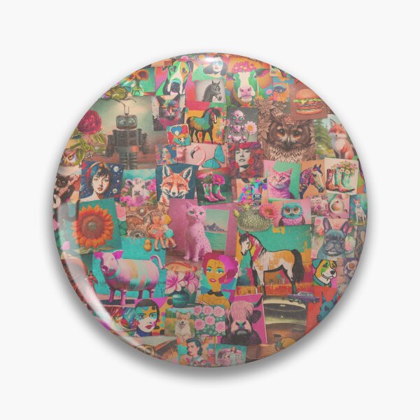 Item preview, Retro Kitschy Stickerbomb designed and sold by stringtheories.