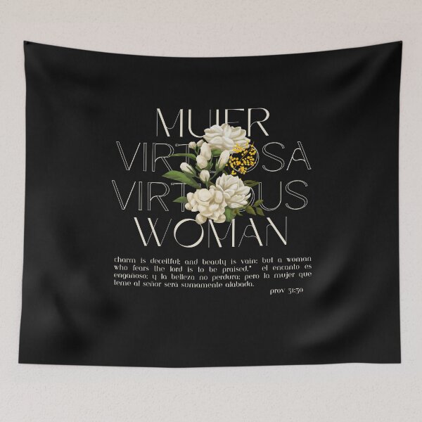 Item preview, Virtuous Woman, Mujer Virtuosa designed and sold by souleclectees.