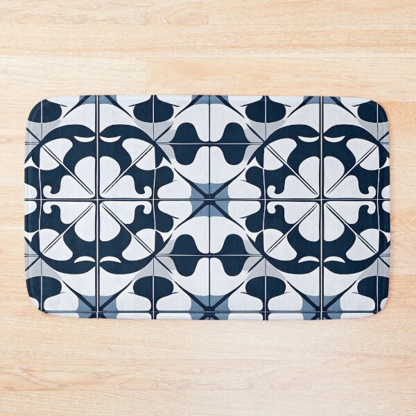 Item preview, Abstract Nautical Tile Pattern designed and sold by homestylemarket.