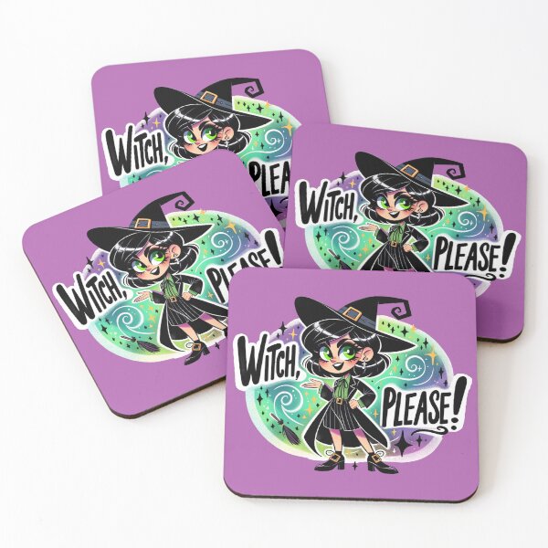 Item preview, Witch, Please! - Casting Sass This Halloween designed and sold by ZenEverAI.