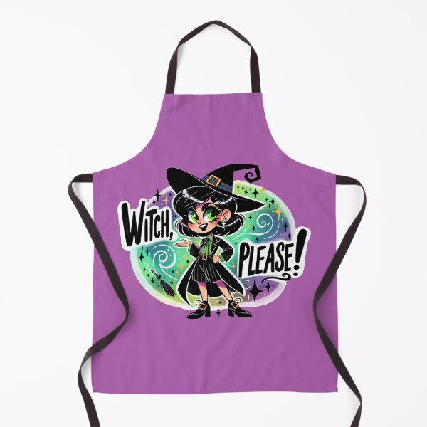 Item preview, Witch, Please! - Casting Sass This Halloween designed and sold by ZenEverAI.