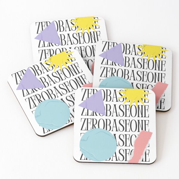 Item preview, Zerobaseone - Repeat Text w/ Cutouts designed and sold by Jenna Cage.