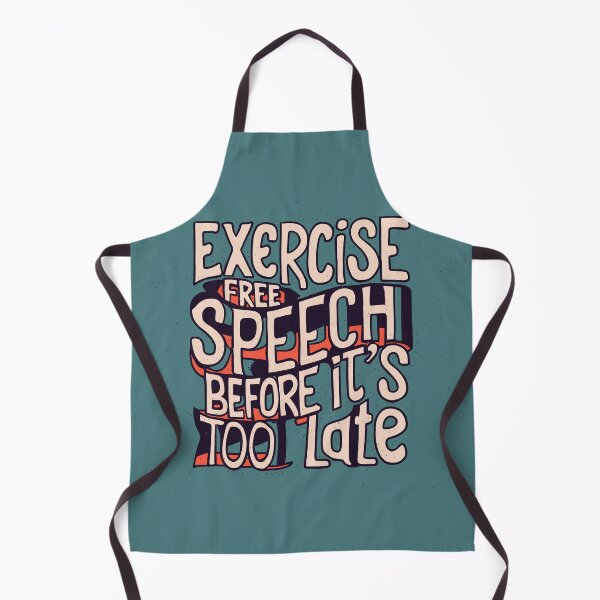 Item preview, Exercise Free Speech Typography: A Timely Message designed and sold by TrendyArtInk.