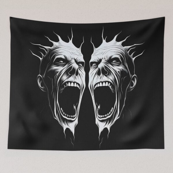 Item preview, An image of the sound of a scream designed and sold by Linework Studio.