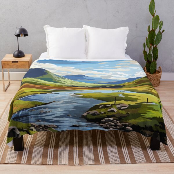 Item preview, A Pop Art Travel Print of the Highlands - Scotland designed and sold by StudioRedKoala.