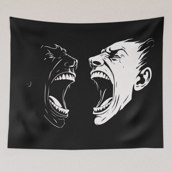 Item preview, An image of the sound of a scream designed and sold by Linework Studio.