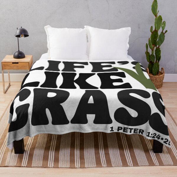 Item preview, Life's Like Grass designed and sold by LittleIceberg.