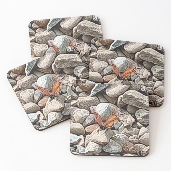 Item preview, Butterfly on gravel designed and sold by CMoneyCreations.