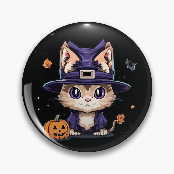Artikelvorschau, Süße Katze mit Halloween-Vibes entworfen und verkauft von Coollzone.