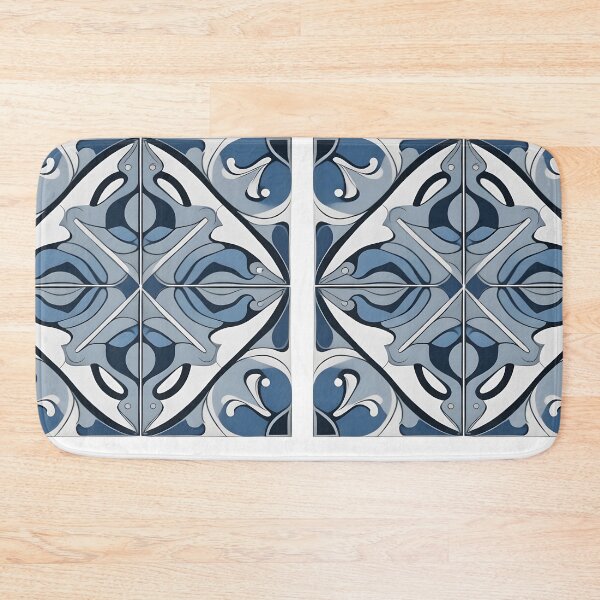 Item preview, Abstract Nautical Tile Pattern designed and sold by homestylemarket.
