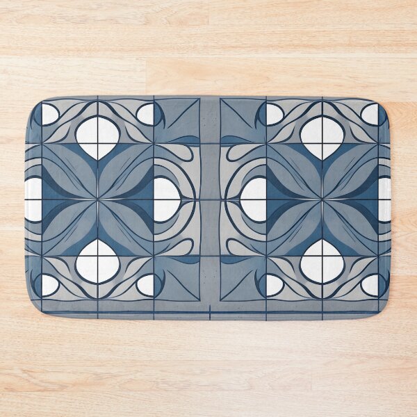 Item preview, Abstract Nautical Tile Pattern designed and sold by homestylemarket.