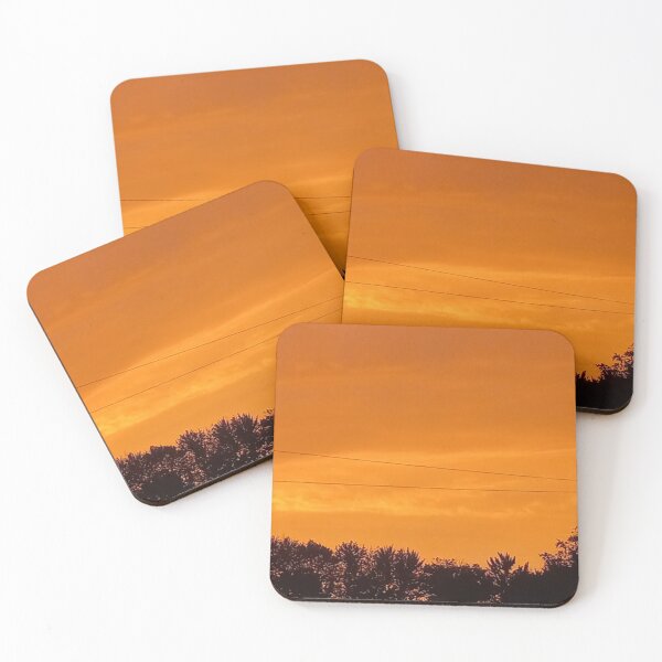 Item preview, Very orange sunset designed and sold by CMoneyCreations.
