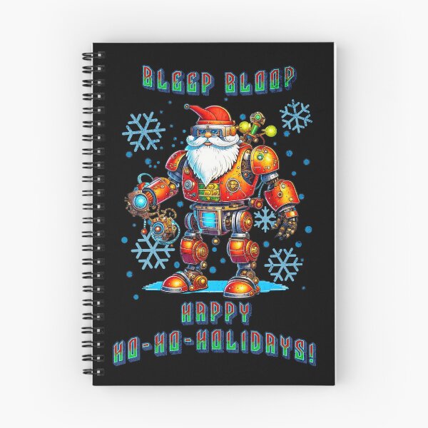 Item preview, Mery Christmas: Bleep Bloop Happy Ho-Ho-Holiday! Engineering Robot designed and sold by GrymGear.