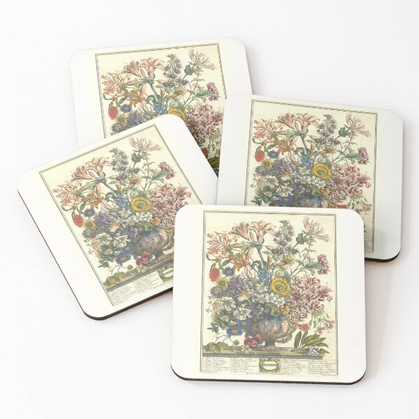 Item preview, October, from The Twelve Months of Flowers, by Robert Furber (1732) High definition designed and sold by MINDTHECHERRY.