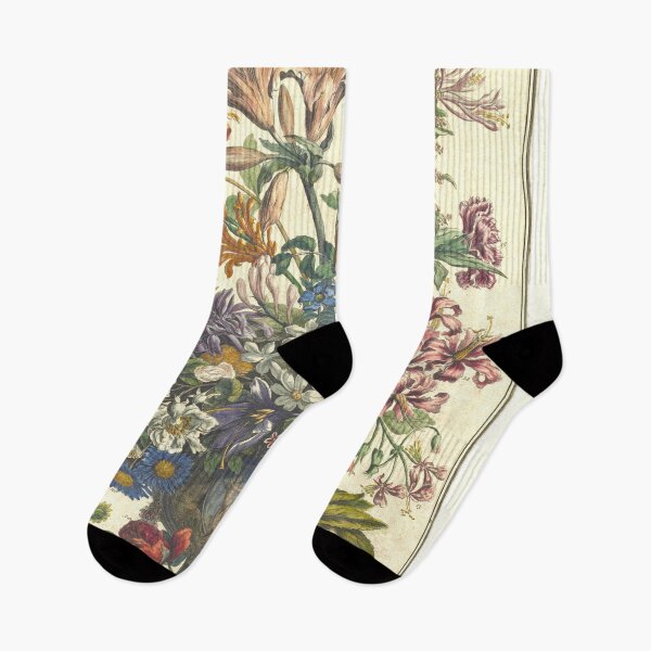 Item preview, October, from The Twelve Months of Flowers, by Robert Furber (1732) High definition designed and sold by MINDTHECHERRY.