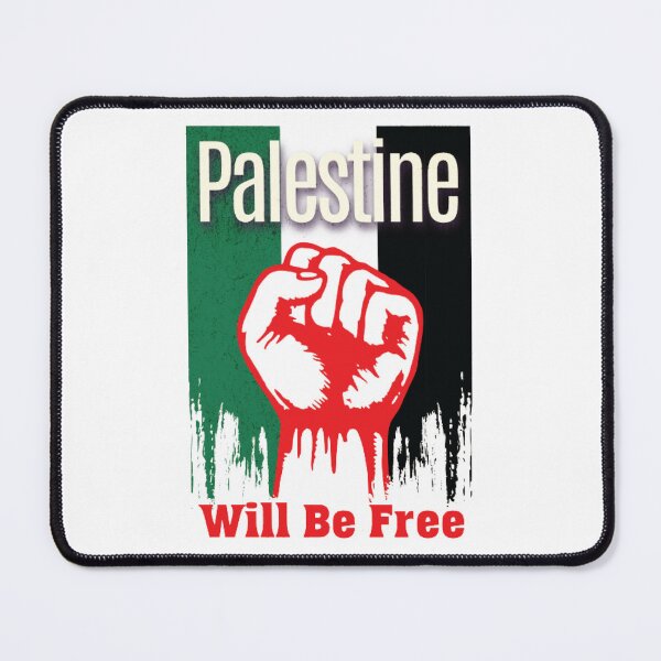 Item preview, PALESTINE WILL BE FREE | FREE Palestine |فلسطين حرة | Palestine flag designed and sold by Hagar Rabee.