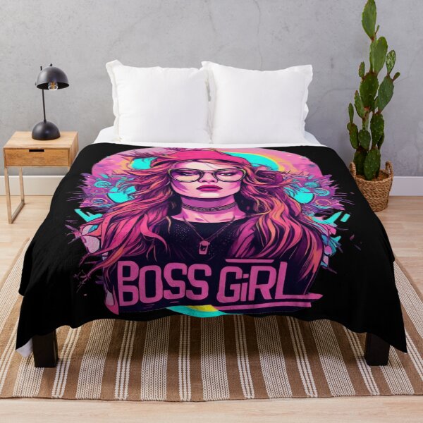 Item preview, Boss girl with cyberpunk vibes designed and sold by Coollzone.