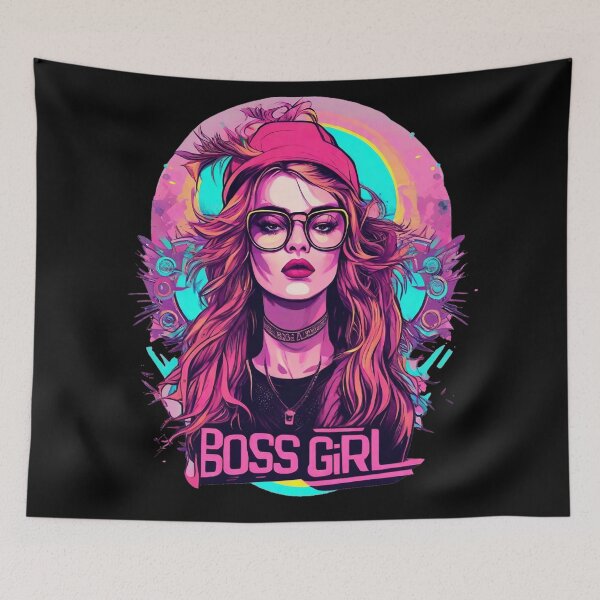 Item preview, Boss girl with cyberpunk vibes  designed and sold by Coollzone.