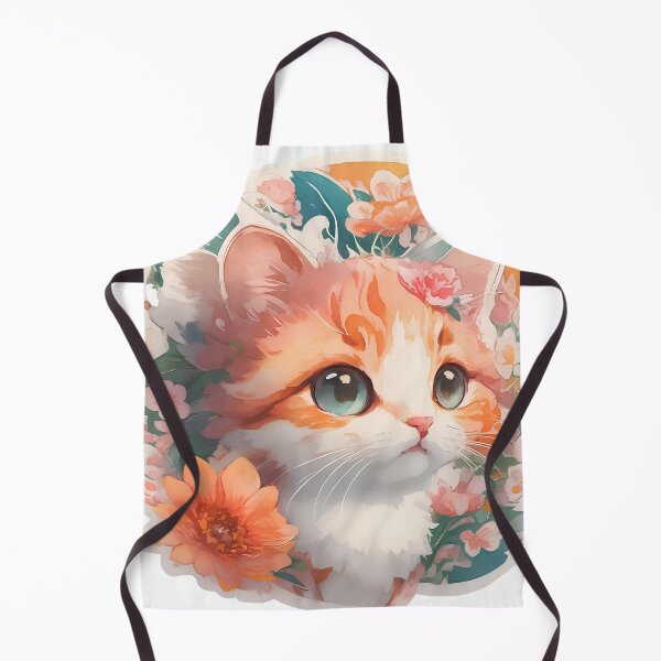 Item preview, Adorable orange kitty - pastel style designed and sold by ZooVerse.