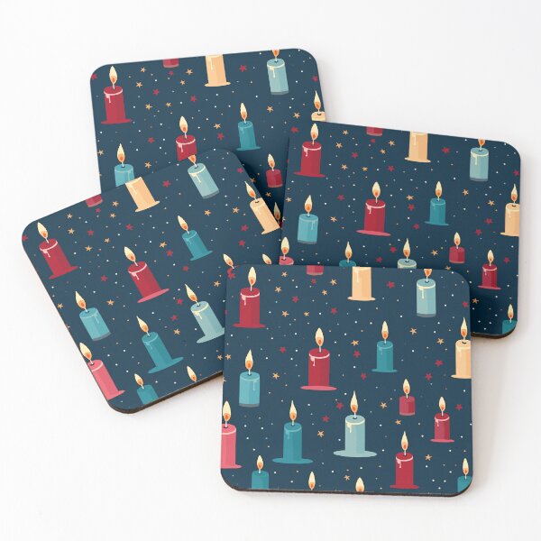 Item preview, Colorful Christmas candles designed and sold by VisualFeeling.