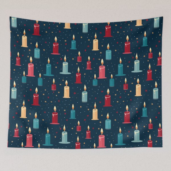 Item preview, Colorful Christmas candles designed and sold by VisualFeeling.