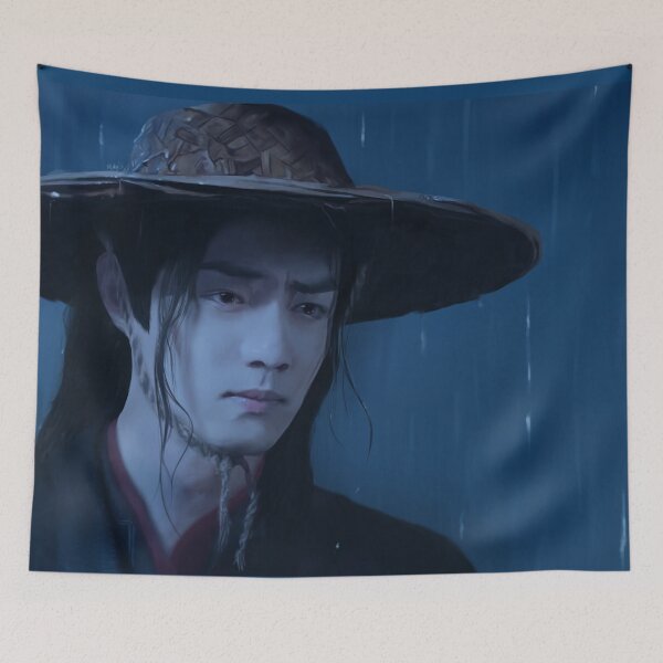 Item preview, WWX rain scene digital painting (the untamed) designed and sold by MintyLix.