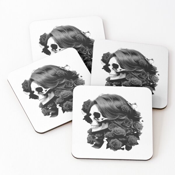 Item preview, SKULL ROSES HALLOWEEN DAY OF THE DEAD DIA DE MUERTOS MEXICAN designed and sold by ogirdorgraphics.