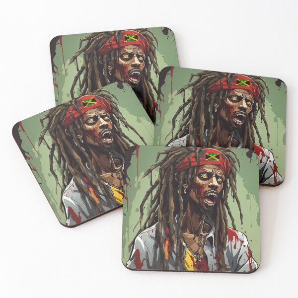 Item preview, Rasta Zombie designed and sold by Angelle55.