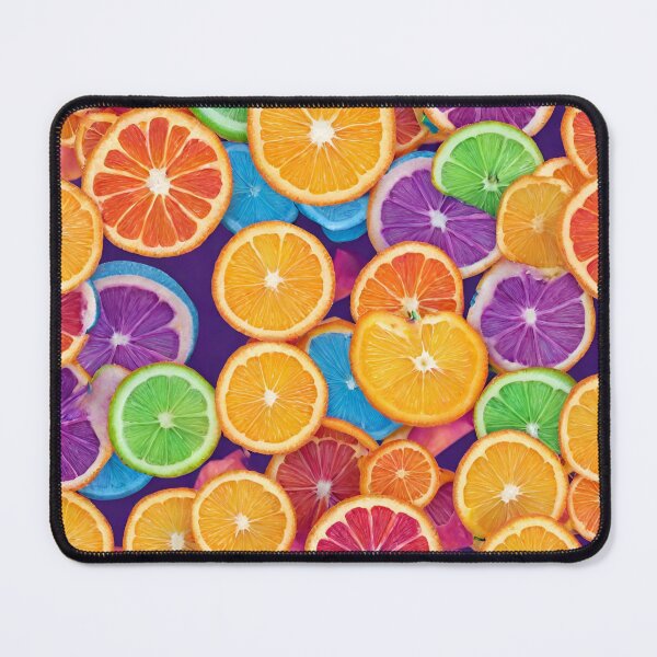 Item preview, Abstract Multicolor Citrus Fruit Slices  designed and sold by silviaol.