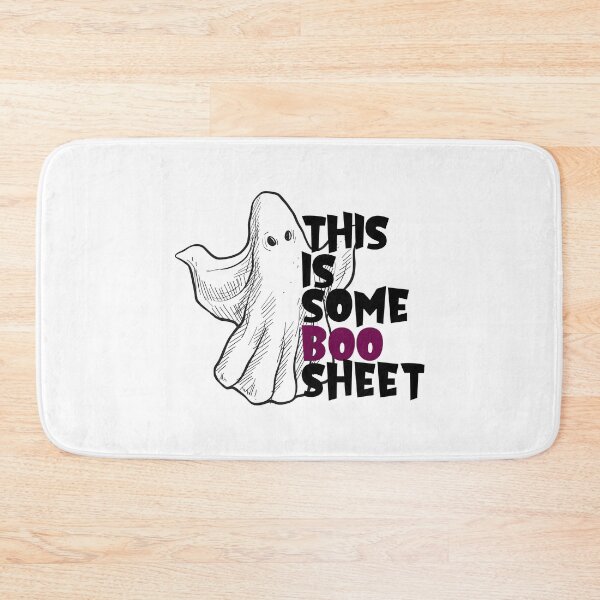 Item preview, This Is Some Boo Sheet Retro Halloween Costume Men Women designed and sold by Mayalogo.