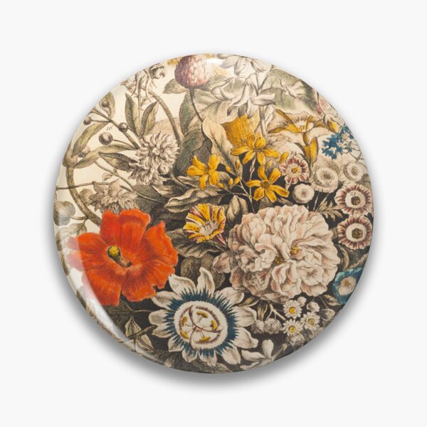 Item preview, August, from The Twelve Months of Flowers, by Robert Furber (1732) High definition designed and sold by MINDTHECHERRY.