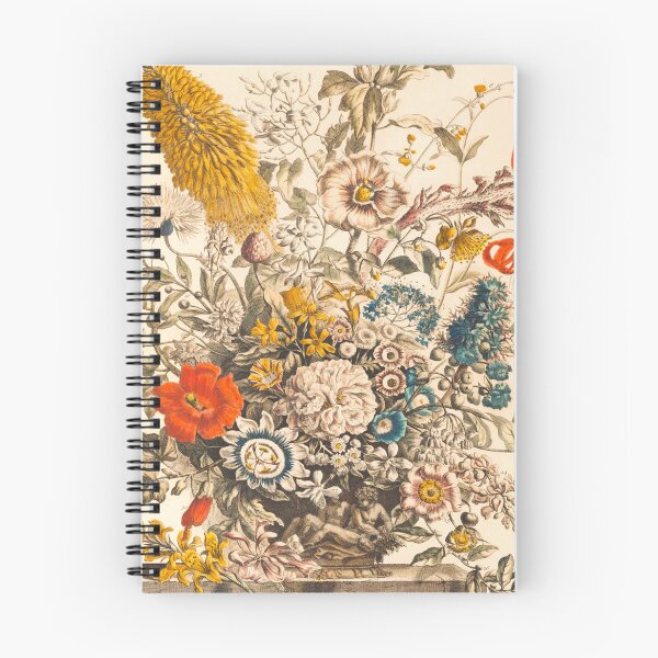 Item preview, August, from The Twelve Months of Flowers, by Robert Furber (1732) High definition designed and sold by MINDTHECHERRY.