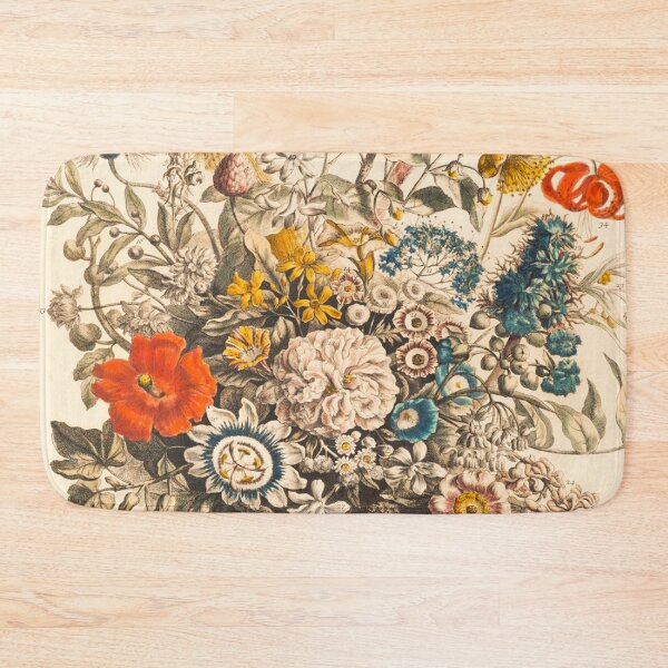 Item preview, August, from The Twelve Months of Flowers, by Robert Furber (1732) High definition designed and sold by MINDTHECHERRY.