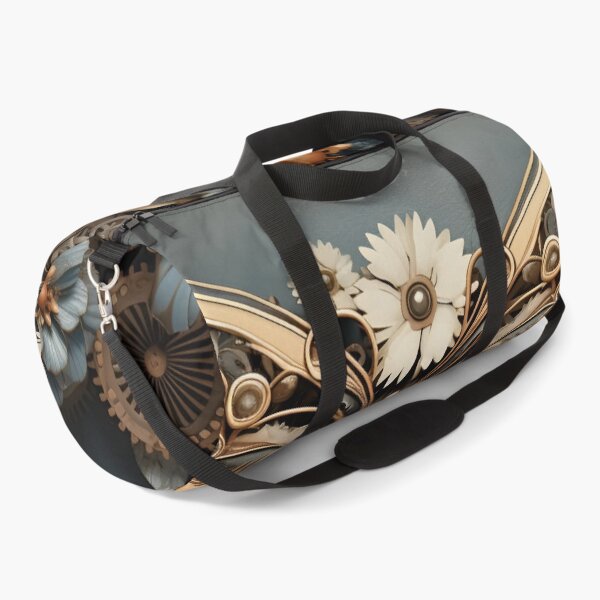 Item preview, Beautiful ornate metal flowers and butterflies art print designed and sold by dcrc.