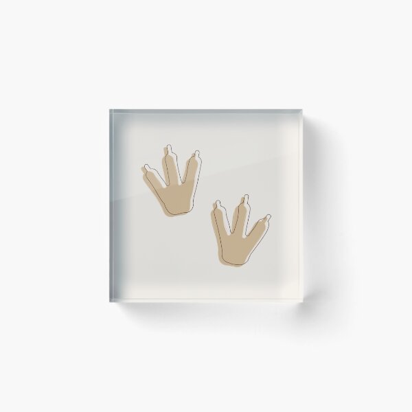 Item preview, Dinosaur Footprints - Minimalist Style Simple Icon designed and sold by MKYArt.