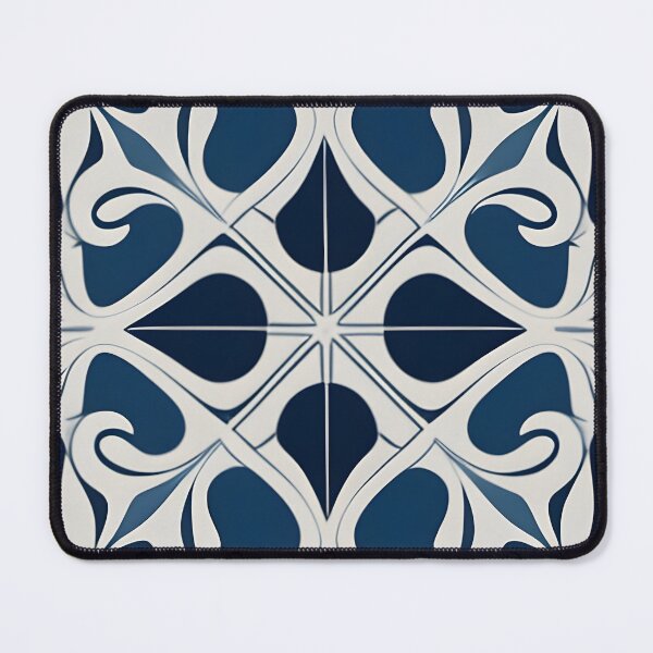 Item preview, Abstract Nautical Tile Pattern designed and sold by homestylemarket.