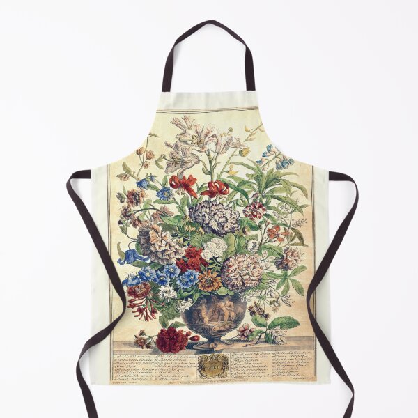 Item preview, July, from The Twelve Months of Flowers, by Robert Furber (1732) High definition designed and sold by MINDTHECHERRY.