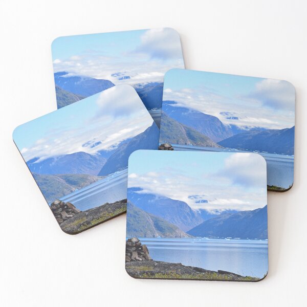 Item preview, Issormiut-Sillisit Greenland over the fjord designed and sold by EzrasTrinkets.