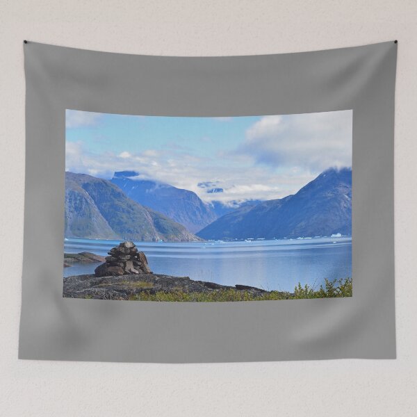 Item preview, Issormiut-Sillisit Greenland over the fjord designed and sold by EzrasTrinkets.