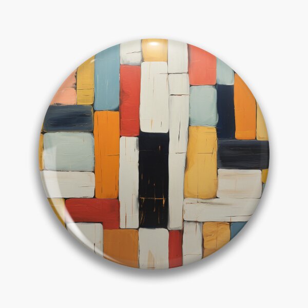 Item preview, Art Deco Multi Colored Pattern designed and sold by ToonBrunnette.