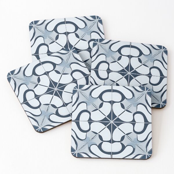 Item preview, Abstract Nautical Tile Pattern designed and sold by homestylemarket.