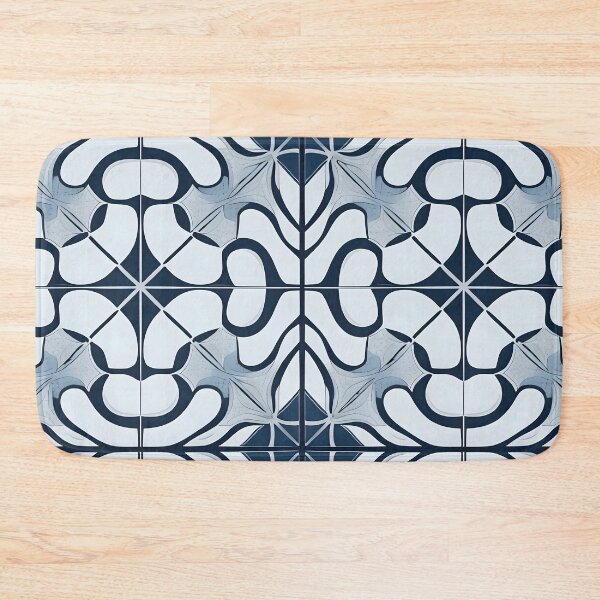 Item preview, Abstract Nautical Tile Pattern designed and sold by homestylemarket.