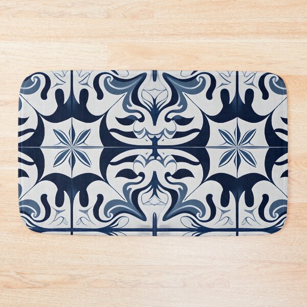 Item preview, Abstract Nautical Tile Pattern designed and sold by homestylemarket.