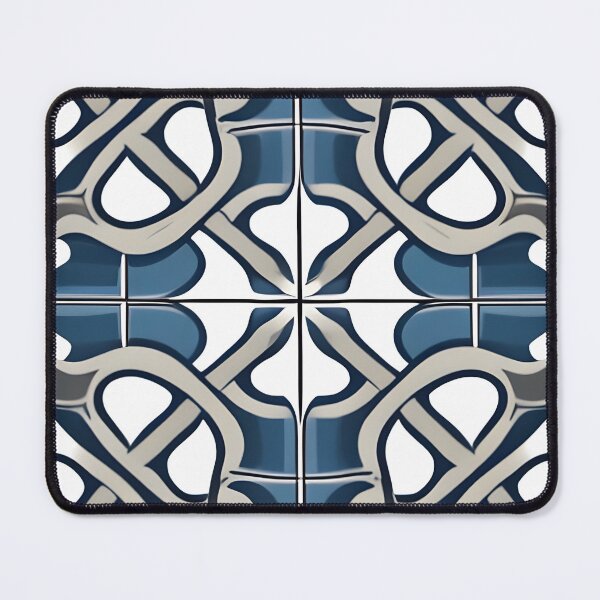 Item preview, Abstract Nautical Tile Pattern designed and sold by homestylemarket.