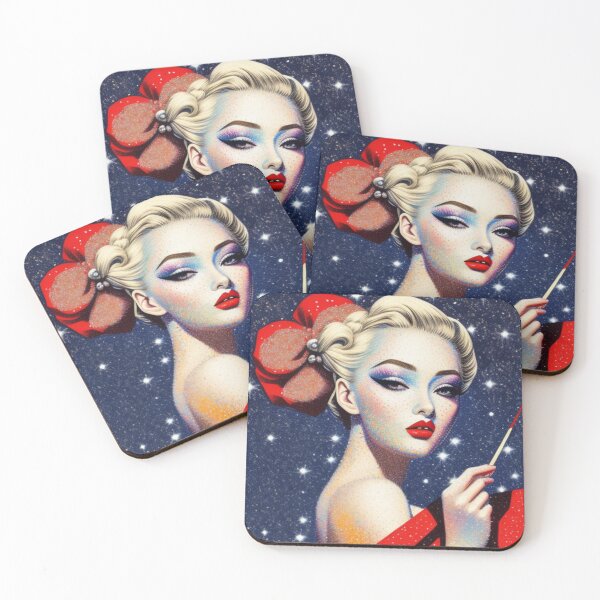 Item preview, Christmas fashion print  designed and sold by Roxburylane.