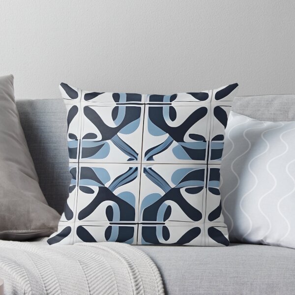 Item preview, Abstract Nautical Tile Pattern designed and sold by homestylemarket.