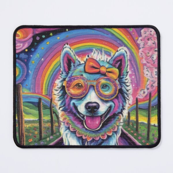 Item preview, Cute trippy dog designed and sold by Pepooteric.