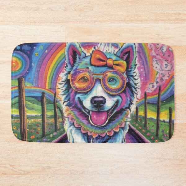 Item preview, Cute trippy dog designed and sold by Pepooteric.